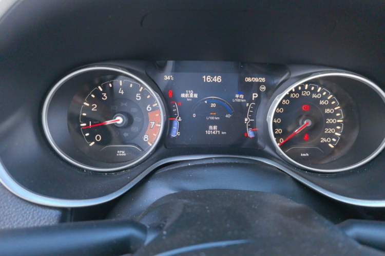 Used Jeep Compass 2017 200T Automatic Family Edition Instrument Cluster