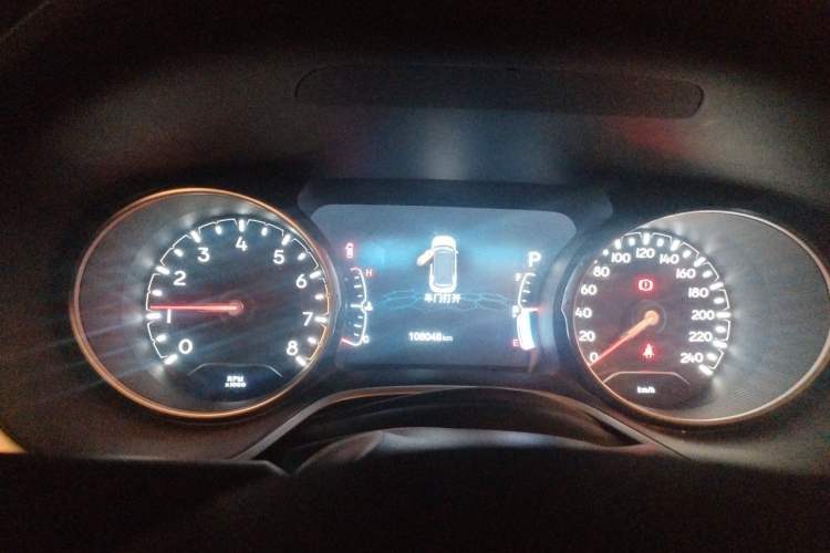 Used Jeep Compass 2017 200T Automatic Family Edition Instrument Cluster