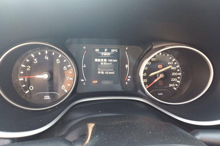 Used Jeep Compass 2017 200T Automatic Comfort Edition Instrument Cluster