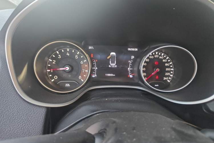 Used Jeep Compass 2017 200T Automatic Family Edition Instrument Cluster