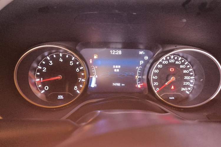 Used Jeep Compass 2017 200T Automatic Family Edition Instrument Cluster