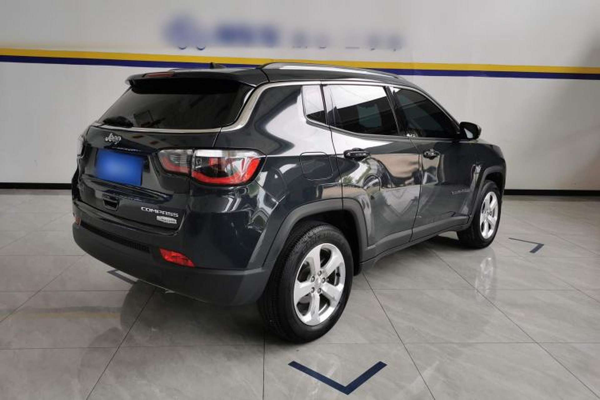 Used Jeep Compass 2017 200T Automatic Family Edition Rear Right 45 Deg
