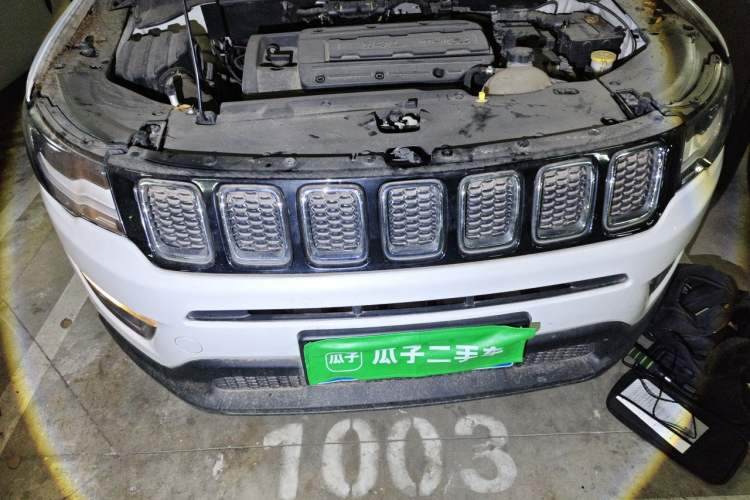 Used Jeep Compass 2017 200T Automatic Family Enjoyment Four-Wheel Drive Edition Engine Bay