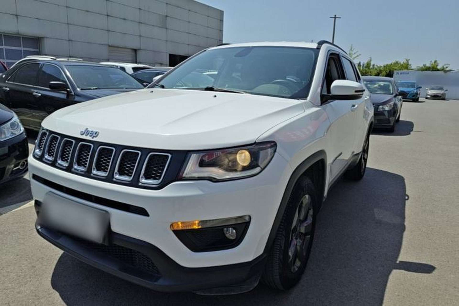 Used Jeep Compass 2017 200T Manual Enjoy Edition Front Left 45 Deg