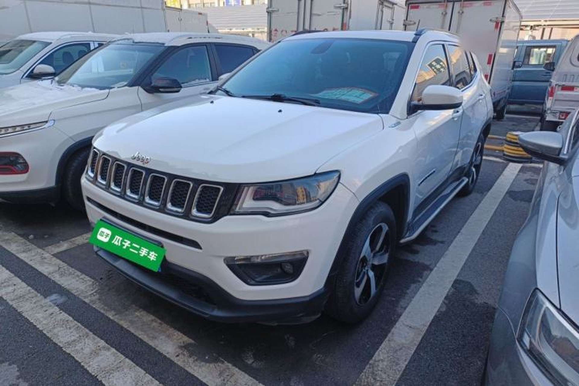 Used Jeep Compass 2017 200T Automatic Family Edition Front Left 45 Deg