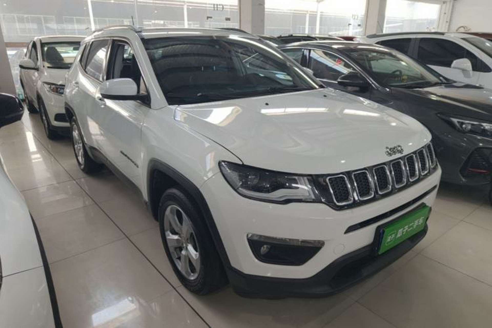 Used Jeep Compass 2017 200T Automatic Family Edition Front Right 45 Deg