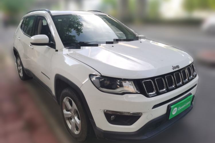 Used Jeep Compass 2017 200T Automatic Family Edition Front Right 45 Deg
