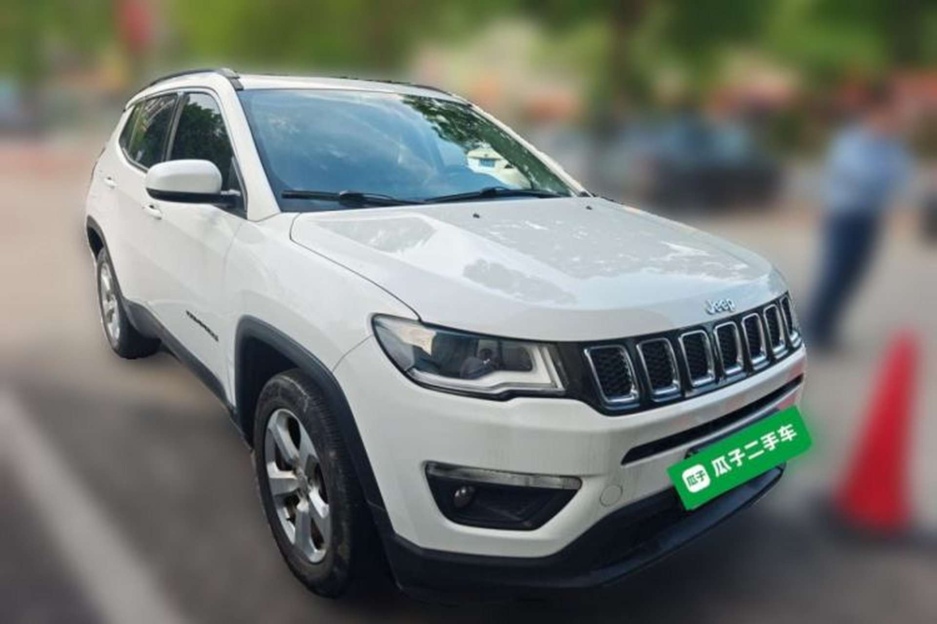 Used Jeep Compass 2017 200T Automatic Family Edition Front Right 45 Deg