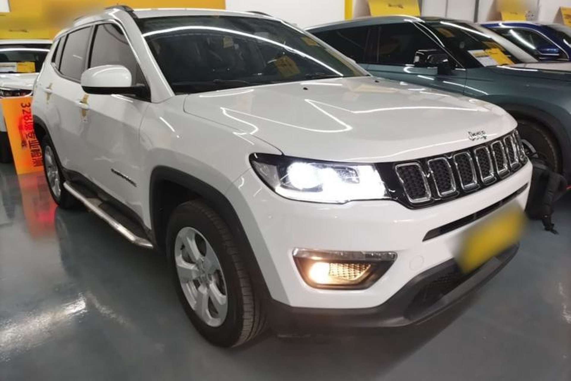 Used Jeep Compass 2017 200T Automatic Family Edition Front Right 45 Deg