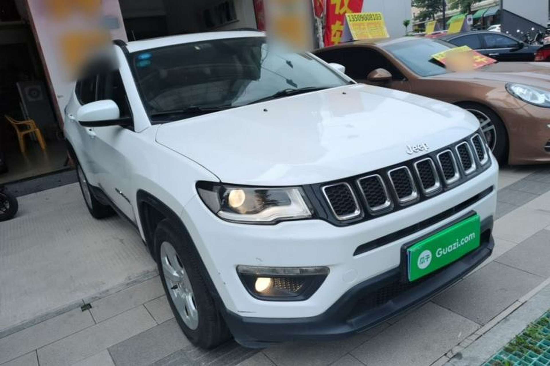 Used Jeep Compass 2017 200T Automatic Family Edition Front Right 45 Deg