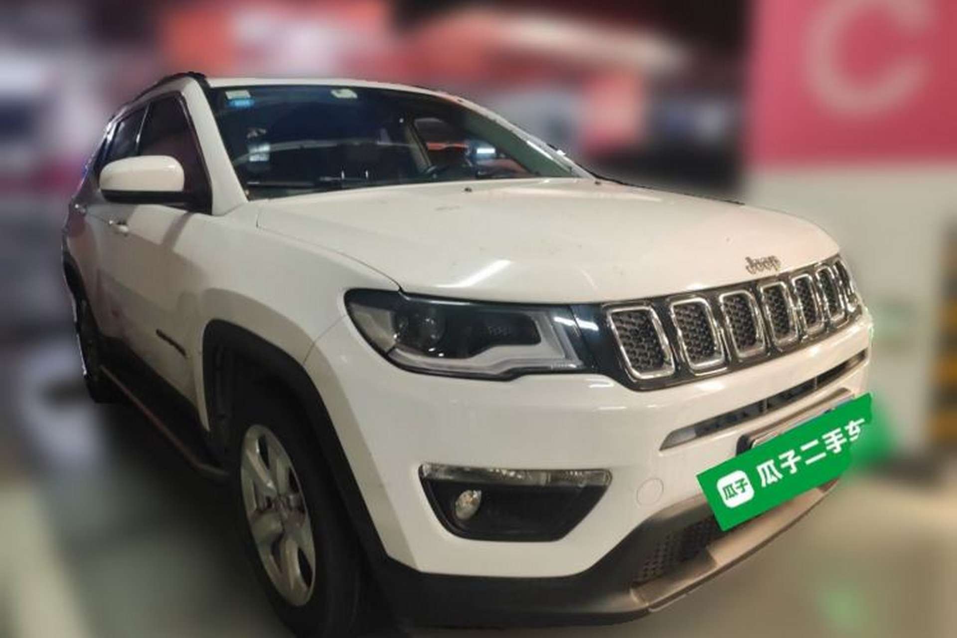 Used Jeep Compass 2017 200T Automatic Family Edition Front Right 45 Deg