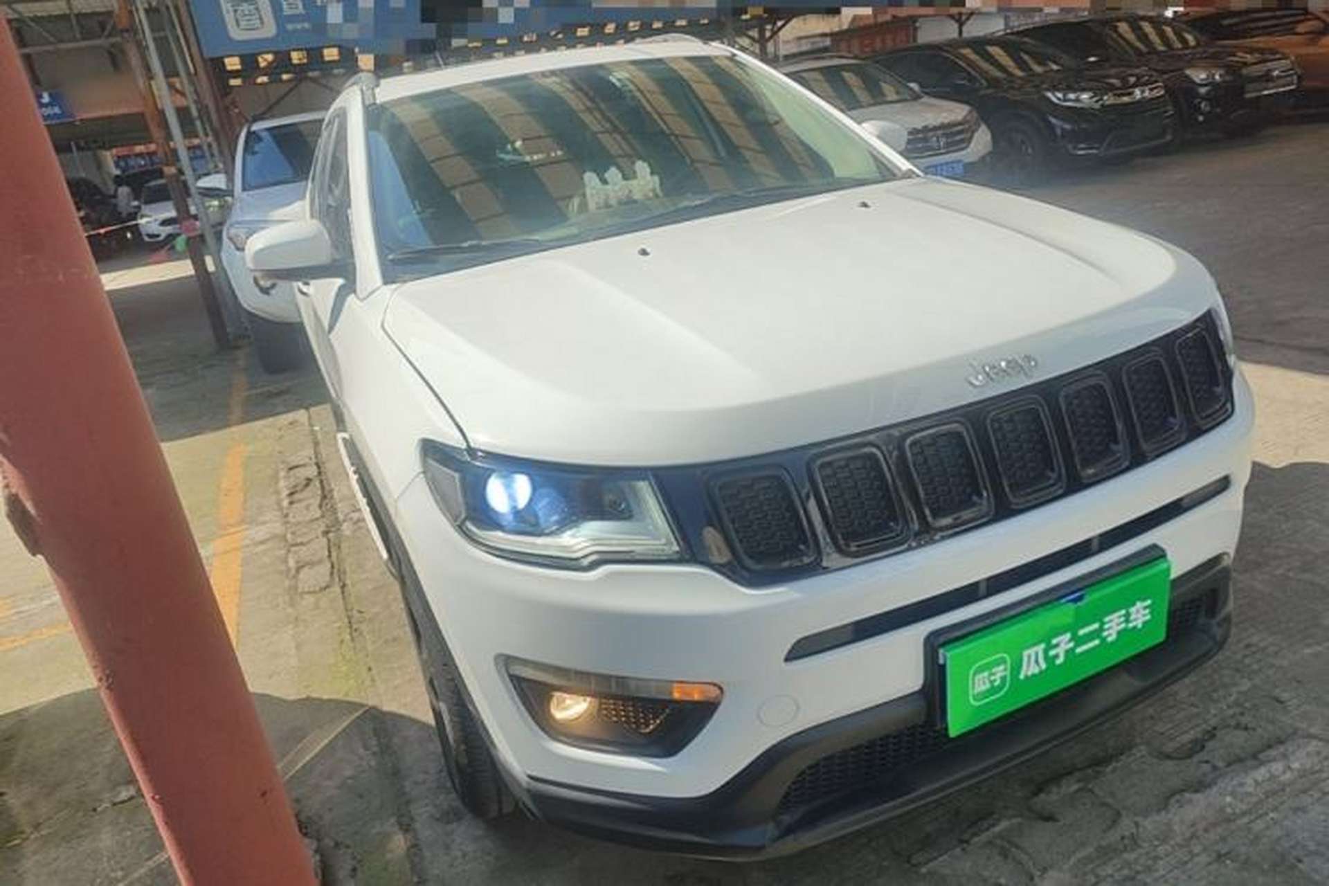 Used Jeep Compass 2017 200T Automatic Family Edition Front Right 45 Deg