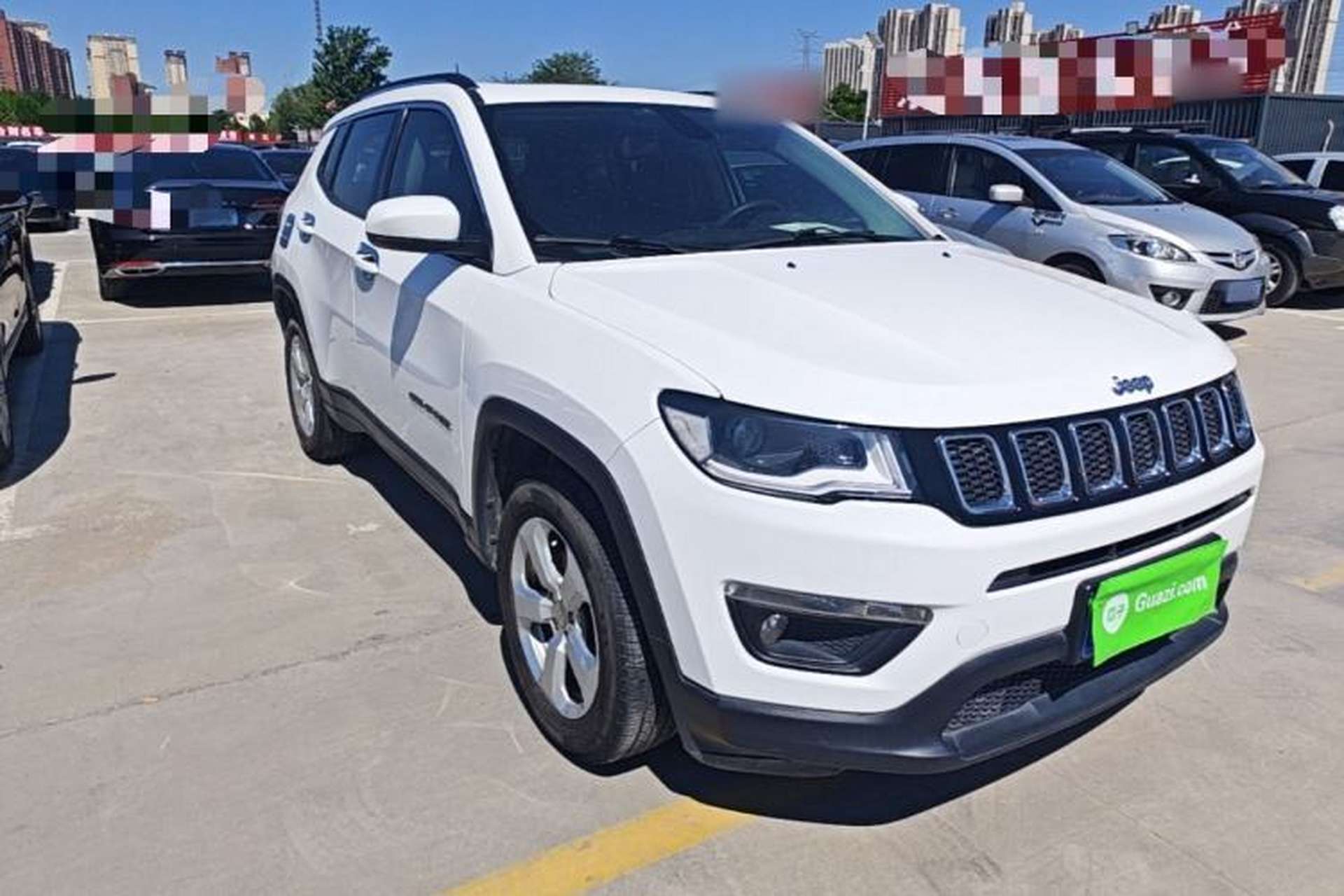 Used Jeep Compass 2017 200T Automatic Family Edition Front Right 45 Deg