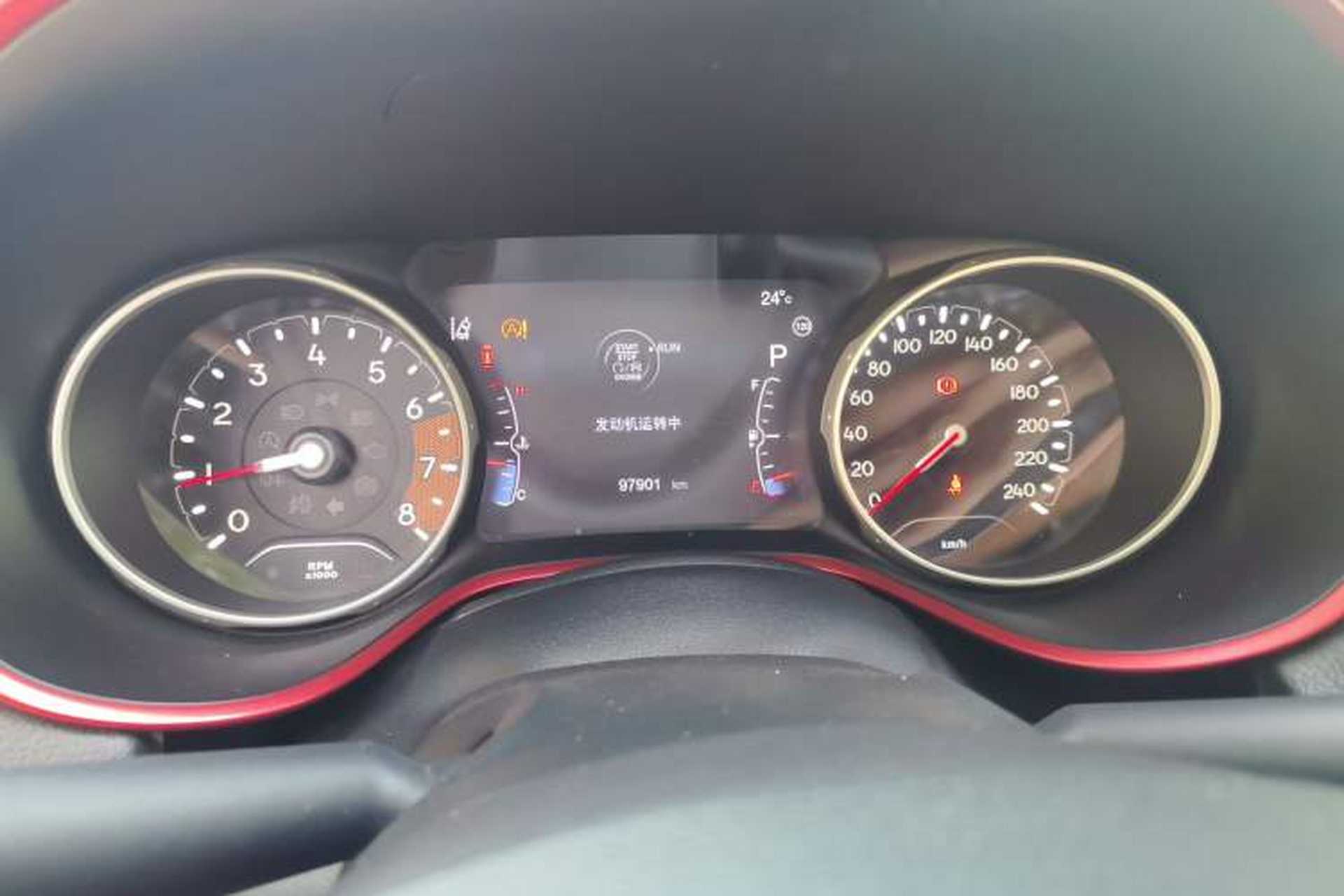 Used Jeep Compass 2017 200TS Automatic High-Performance All-Wheel Drive Edition Instrument Cluster