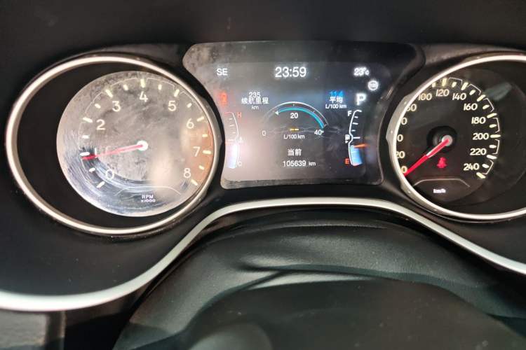 Used Jeep Compass 2017 200T Automatic Family Edition Instrument Cluster