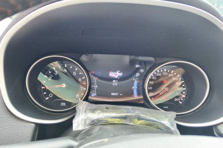 Used Jeep Compass 2017 200T Automatic Family Edition Instrument Cluster