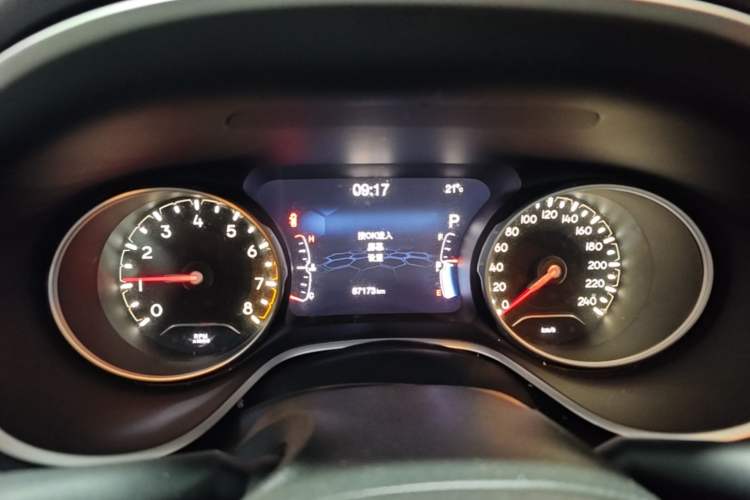 Used Jeep Compass 2017 200T Automatic Family Edition Instrument Cluster