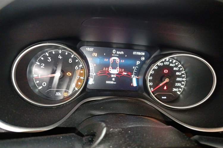 Used Jeep Compass 2017 200T Automatic Family Edition Instrument Cluster