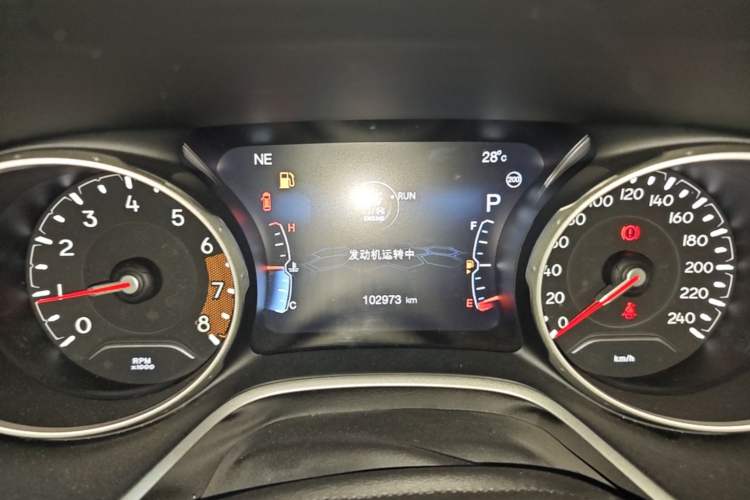 Used Jeep Compass 2017 200T Automatic Family Edition Instrument Cluster