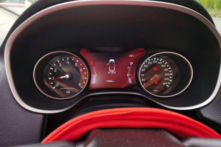 Used Jeep Compass 2017 200T Automatic Family Edition Instrument Cluster