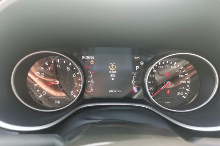 Used Jeep Compass 2017 200T Automatic Family Enjoyment Four-Wheel Drive Edition Instrument Cluster