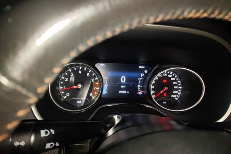 Used Jeep Compass 2017 200T Automatic Family Edition Instrument Cluster
