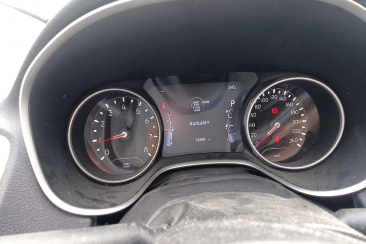 Used Jeep Compass 2017 200T Automatic Family Edition Instrument Cluster