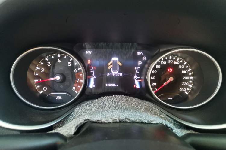 Used Jeep Compass 2017 200T Automatic Family Edition Instrument Cluster