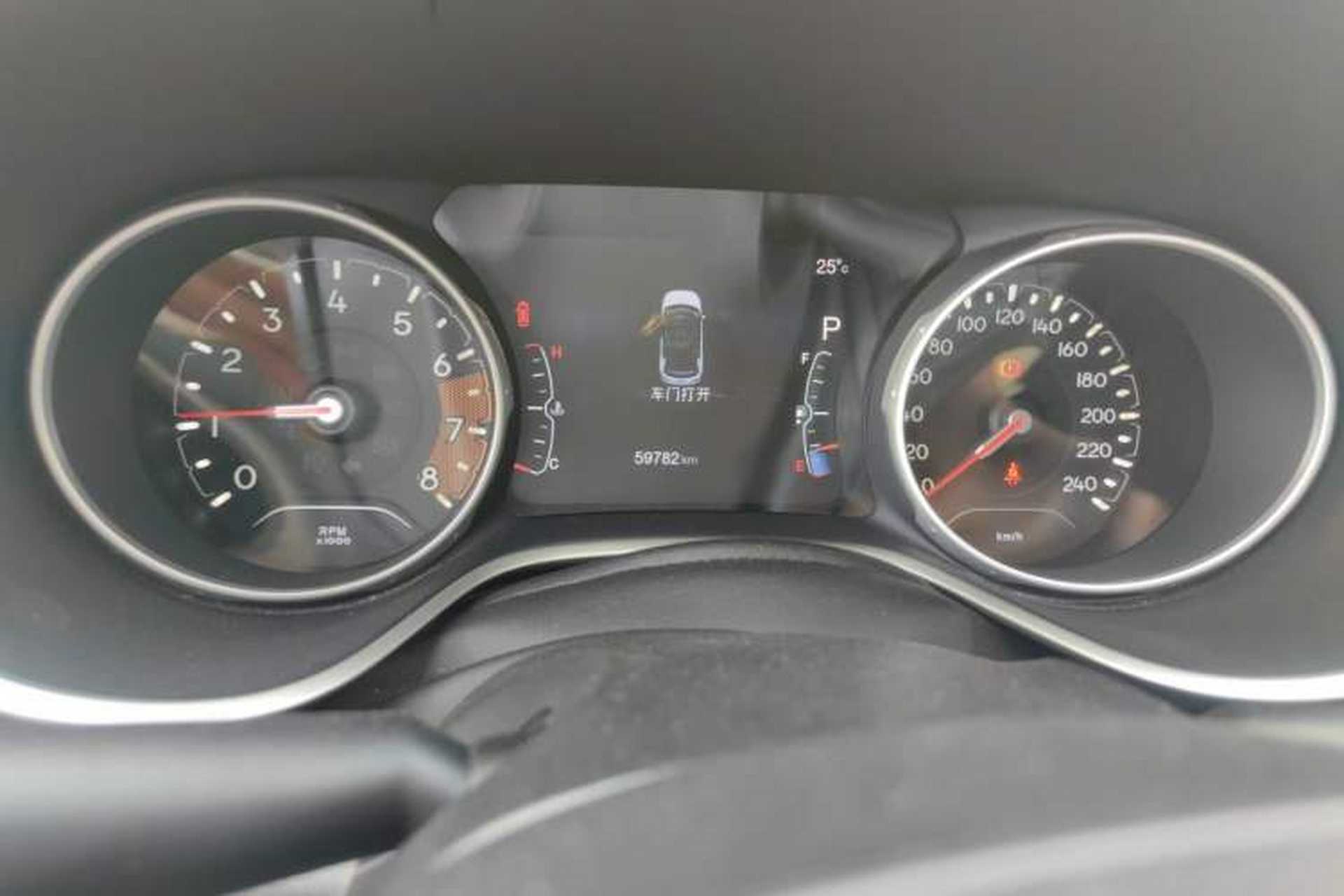 Used Jeep Compass 2017 200T Automatic Family Edition Instrument Cluster