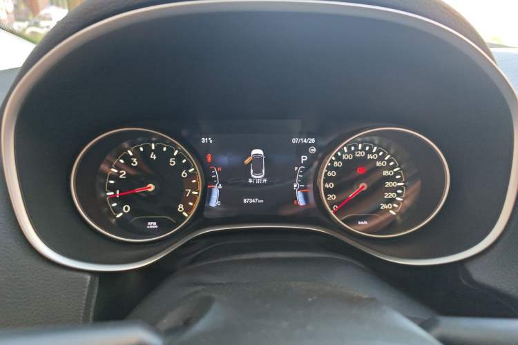 Used Jeep Compass 2017 200T Automatic Family Edition Instrument Cluster