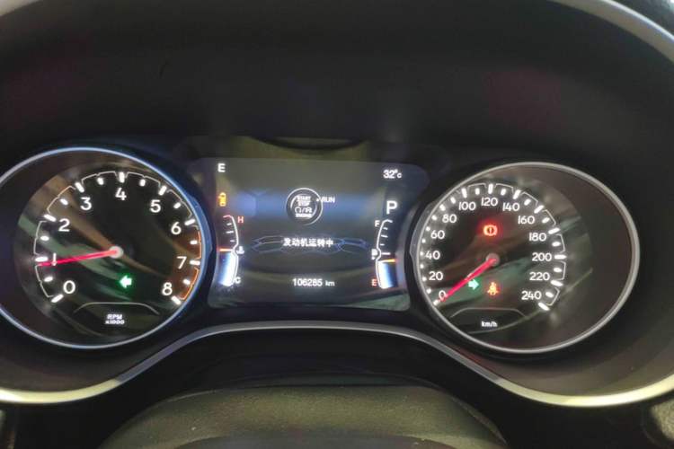 Used Jeep Compass 2017 200T Automatic Family Edition Instrument Cluster