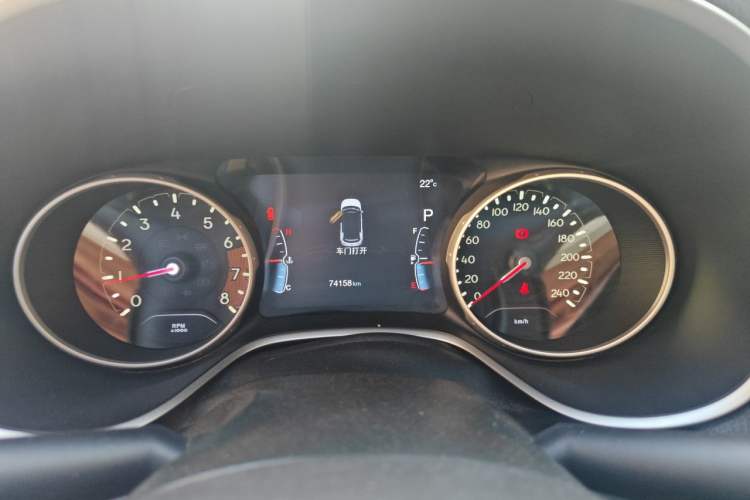 Used Jeep Compass 2017 200T Automatic Family Edition Instrument Cluster