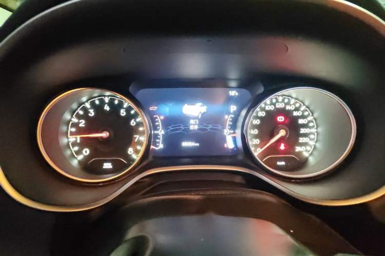 Used Jeep Compass 2017 200T Automatic Family Edition Instrument Cluster