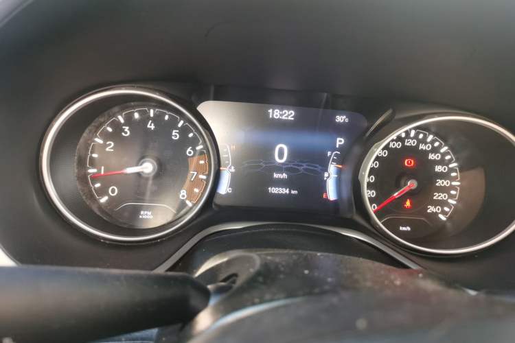 Used Jeep Compass 2017 200T Automatic Family Edition Instrument Cluster