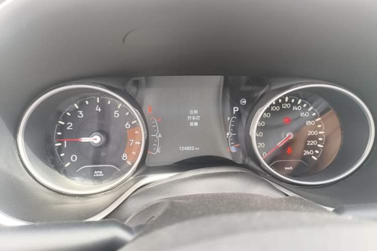 Used Jeep Compass 2017 200T Automatic Family Edition Instrument Cluster