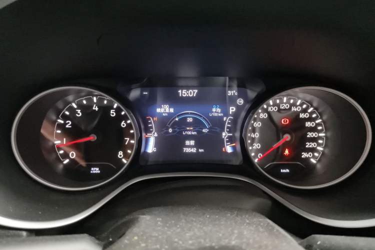 Used Jeep Compass 2017 200T Automatic Family Edition Instrument Cluster