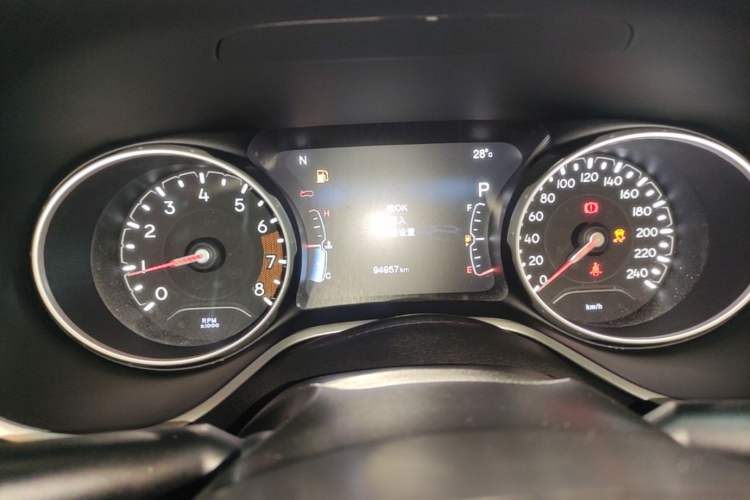 Used Jeep Compass 2017 200T Automatic Family Edition Instrument Cluster