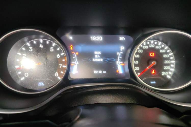 Used Jeep Compass 2017 200T Automatic Family Edition Instrument Cluster