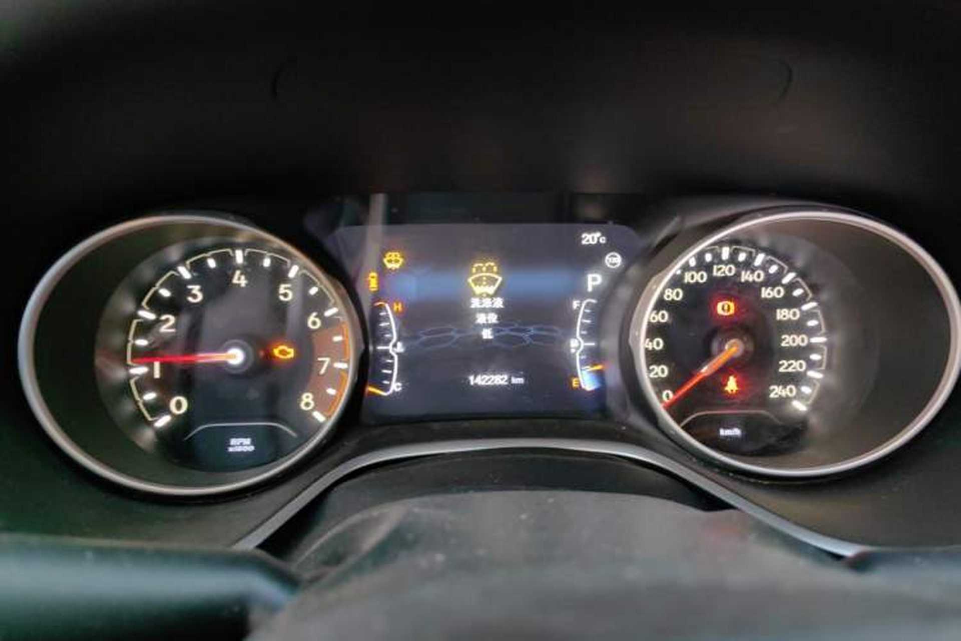 Used Jeep Compass 2017 200T Automatic Family Edition Instrument Cluster