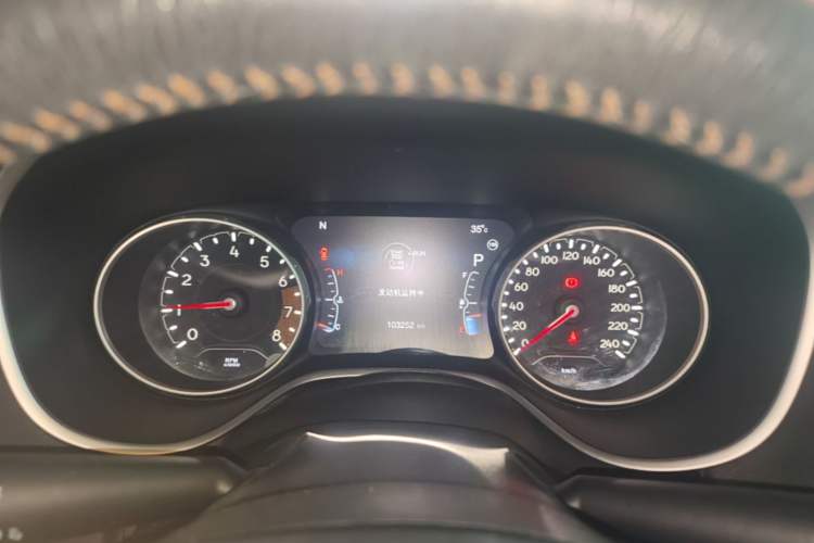 Used Jeep Compass 2017 200T Automatic Family Edition Instrument Cluster