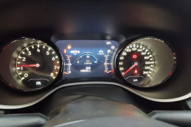 Used Jeep Compass 2017 200T Automatic Prestige Edition Instrument Cluster
