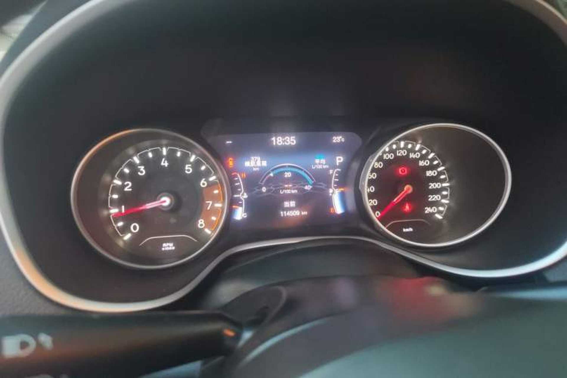 Used Jeep Compass 2017 200T Automatic Family Edition Instrument Cluster