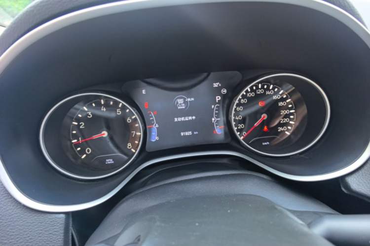 Used Jeep Compass 2017 200T Automatic Family Edition Instrument Cluster