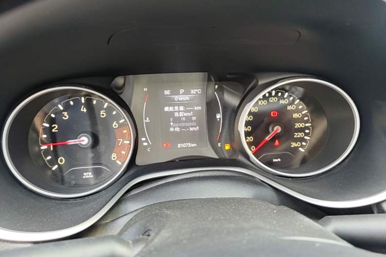 Used Jeep Compass 2017 200T Automatic Comfort Edition Instrument Cluster