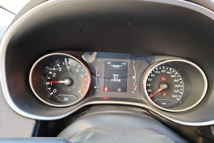 Used Jeep Compass 2017 200T Manual Enjoy Edition Instrument Cluster