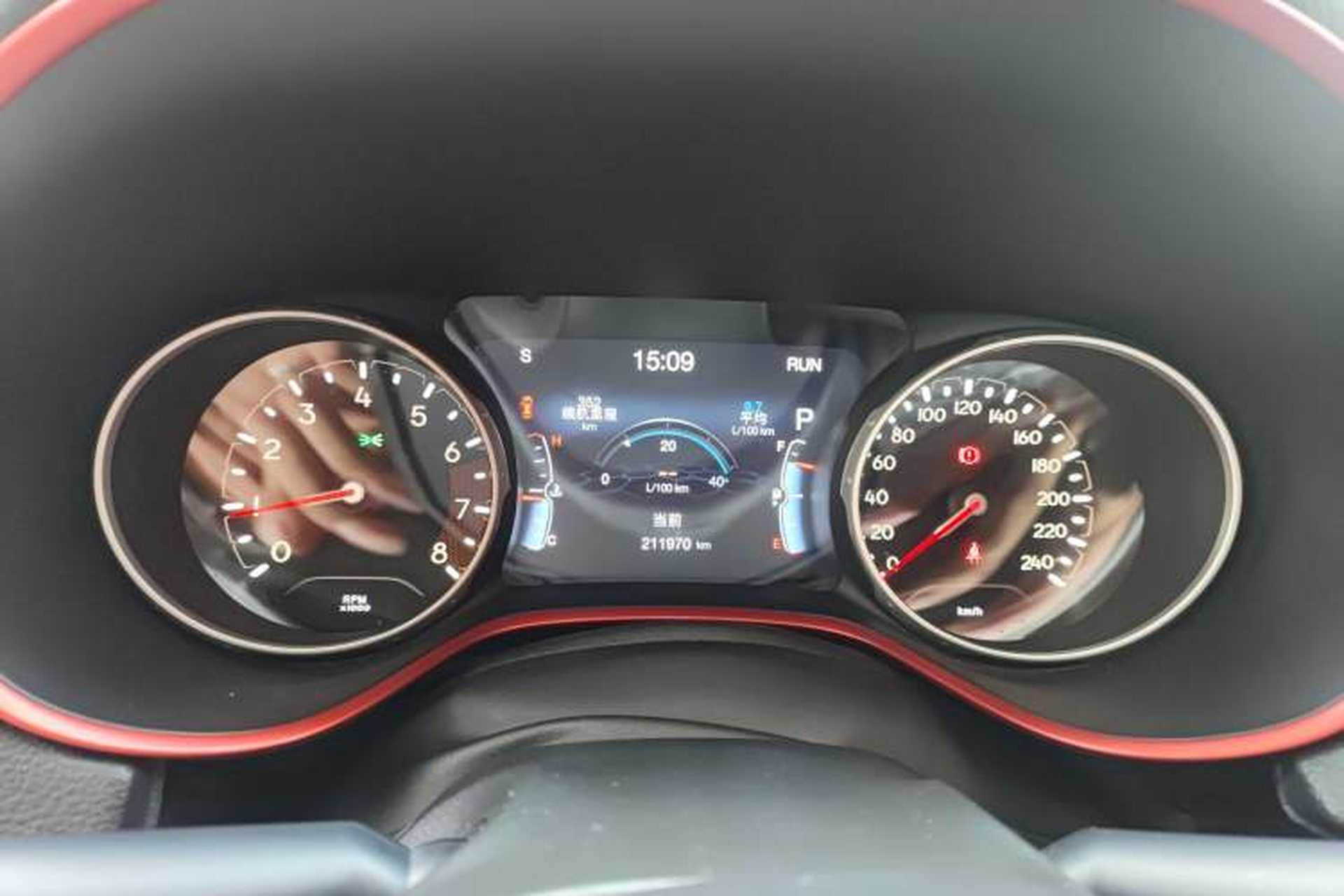 Used Jeep Compass 2017 200TS Automatic High-Performance All-Wheel Drive Edition Instrument Cluster