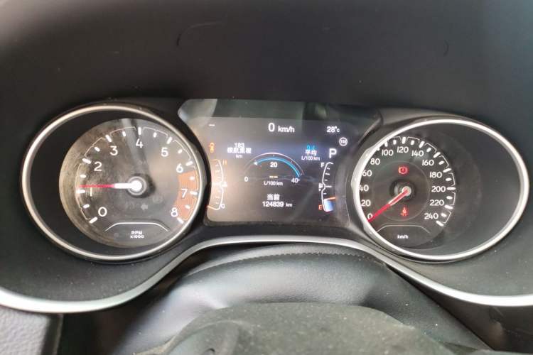 Used Jeep Compass 2017 200T Automatic Family Edition Instrument Cluster