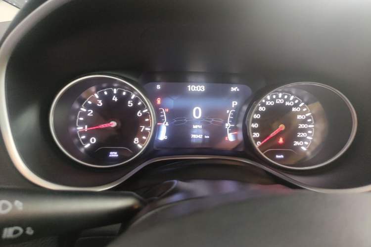 Used Jeep Compass 2017 200T Automatic Family Edition Instrument Cluster