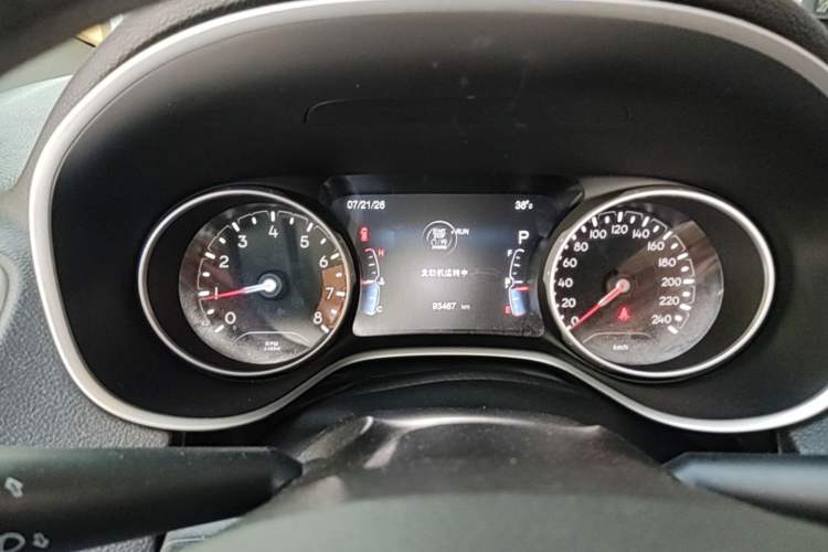 Used Jeep Compass 2017 200T Automatic Family Edition Instrument Cluster