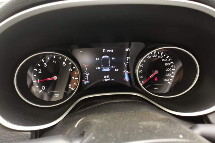 Used Jeep Compass 2017 200T Automatic Family Edition Instrument Cluster